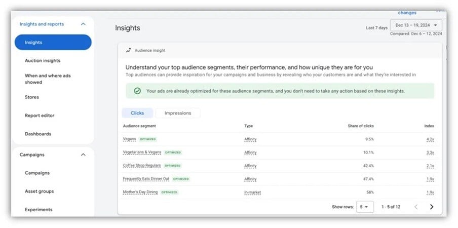 Performance Max Insights